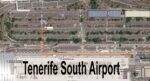 Cafemotorbike Ren Moto office and motorcycle pickup point at Tenerife South Reina Sofia Airport.