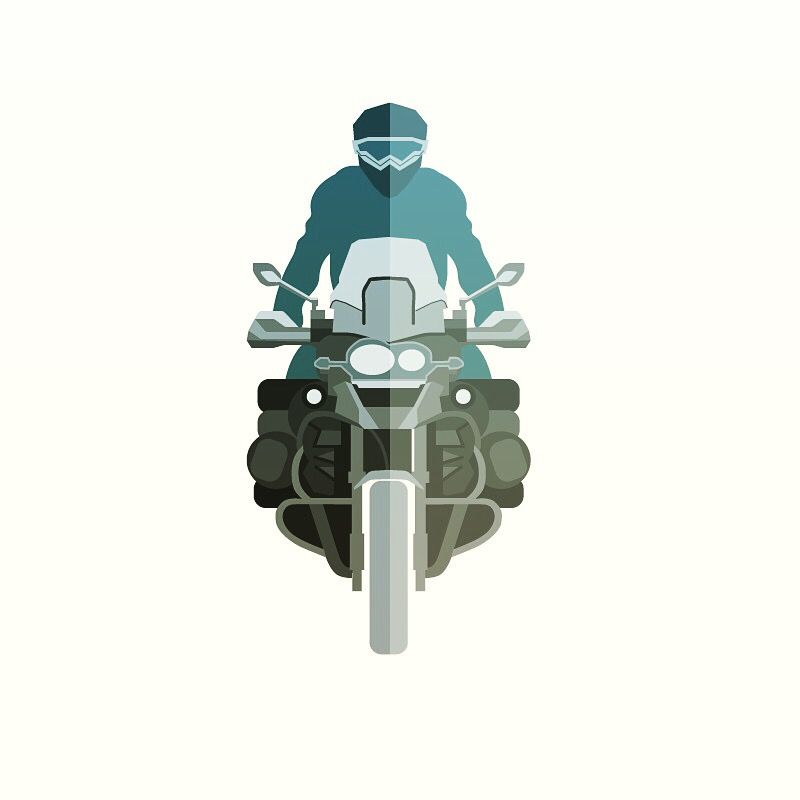 image of a motorcycle drawing